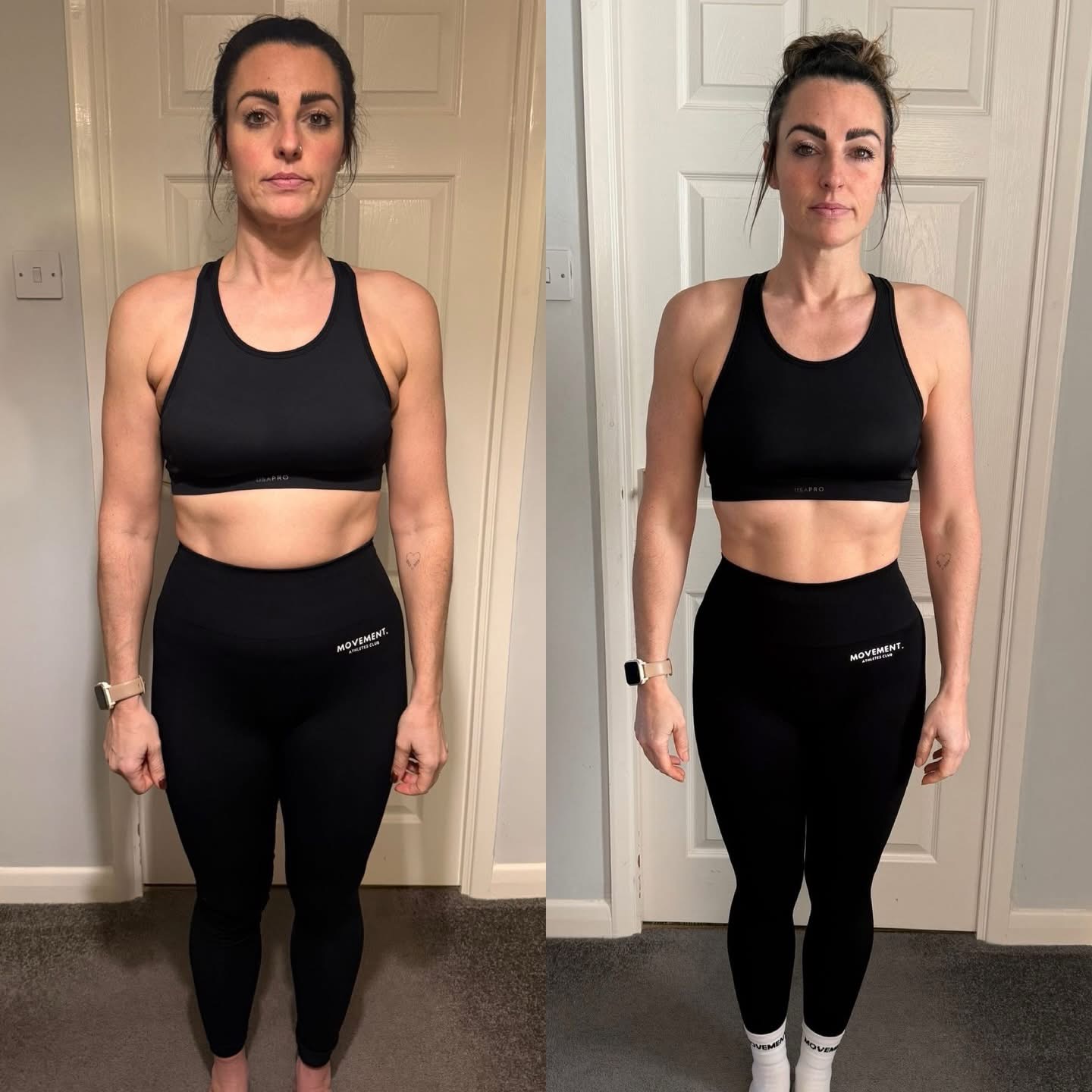 Client transformation - Esme Hall Personal Training Lincoln